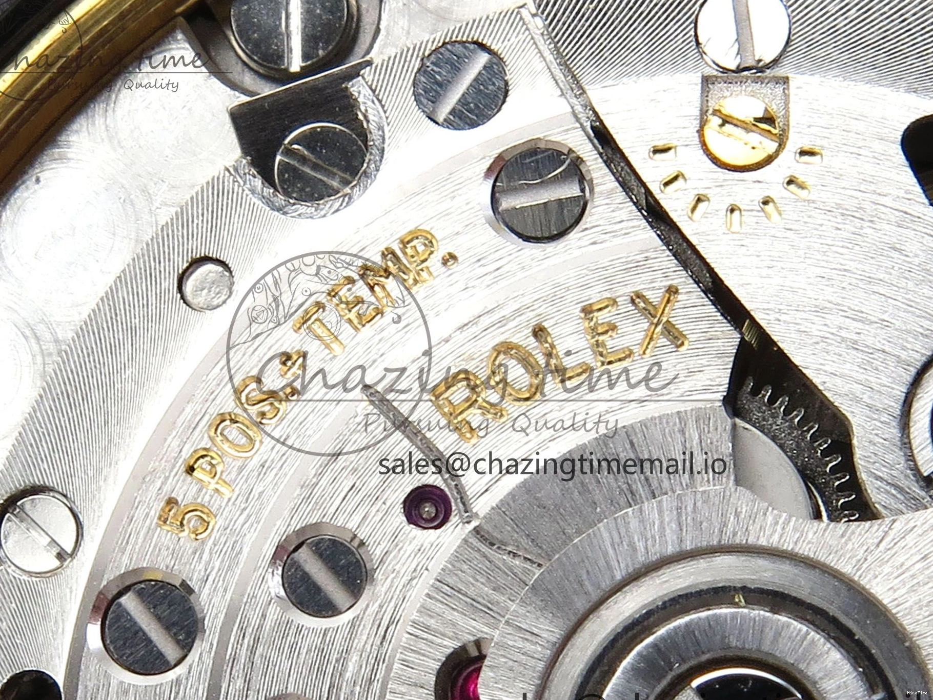 MiroTime 0129 Contemporary Day Date 128238 36mm YG KF 1:1 Best Edition YG Crystal Dial On President Bracelet A2836 (Gain Weight) 646